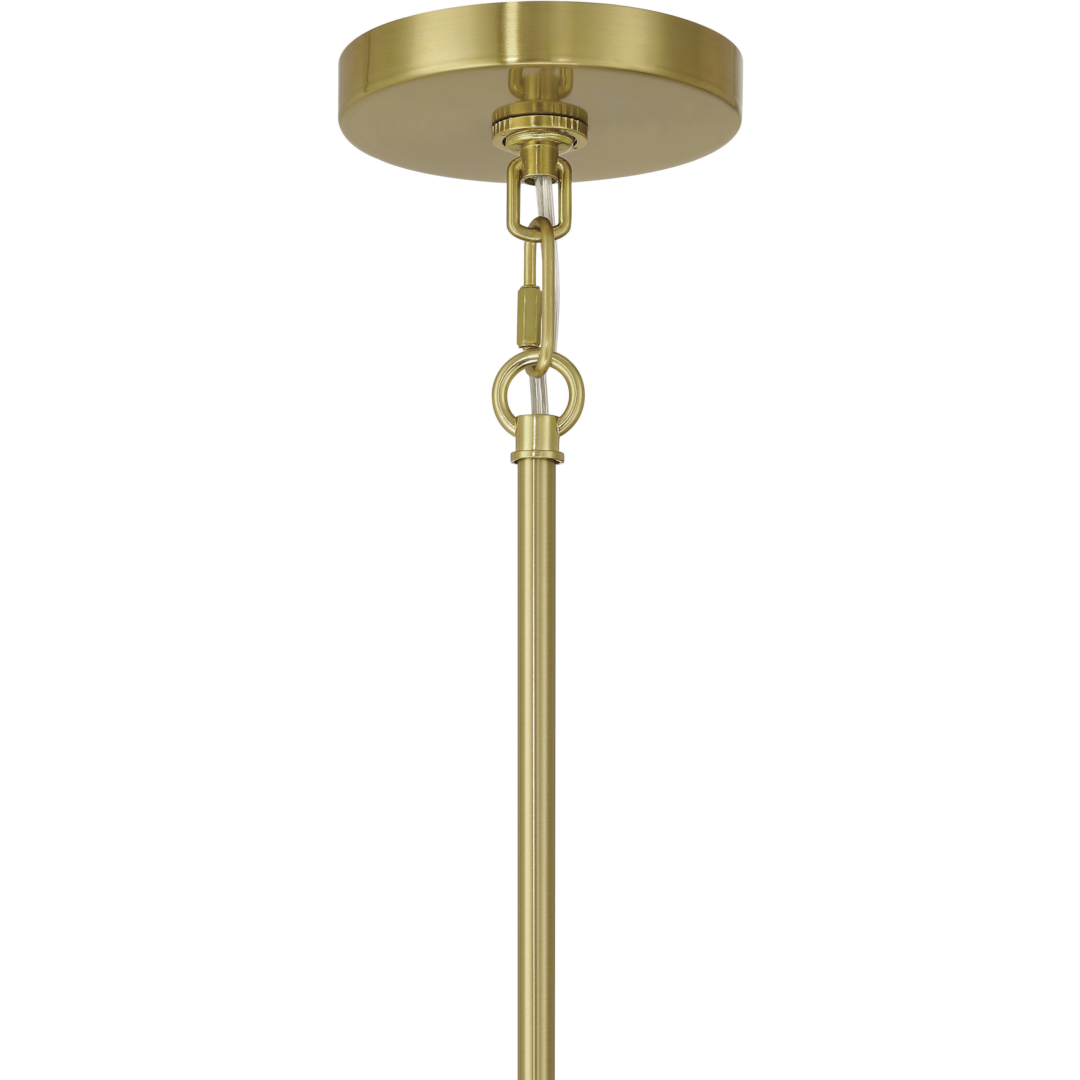 Whittley 1 Light 6 inch Satin Brass Pendant Ceiling Light