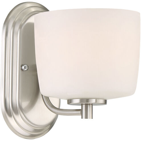 Clarendon 1 Light 6 inch Brushed Polished Nickel Wall Sconce Wall Light