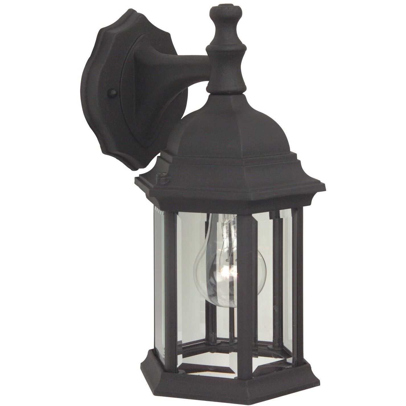 Hex Style 1 Light 6.50 inch Outdoor Wall Light