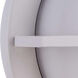 Bulkhead 1 Light 8 inch Textured White Outdoor Wall/Ceiling Mount, Small