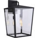 Olsen 3 Light 24 inch Midnight Outdoor Wall Lantern