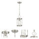 Jolenne 1 Light 6.97 inch Brushed Polished Nickel Mini Pendant Ceiling Light