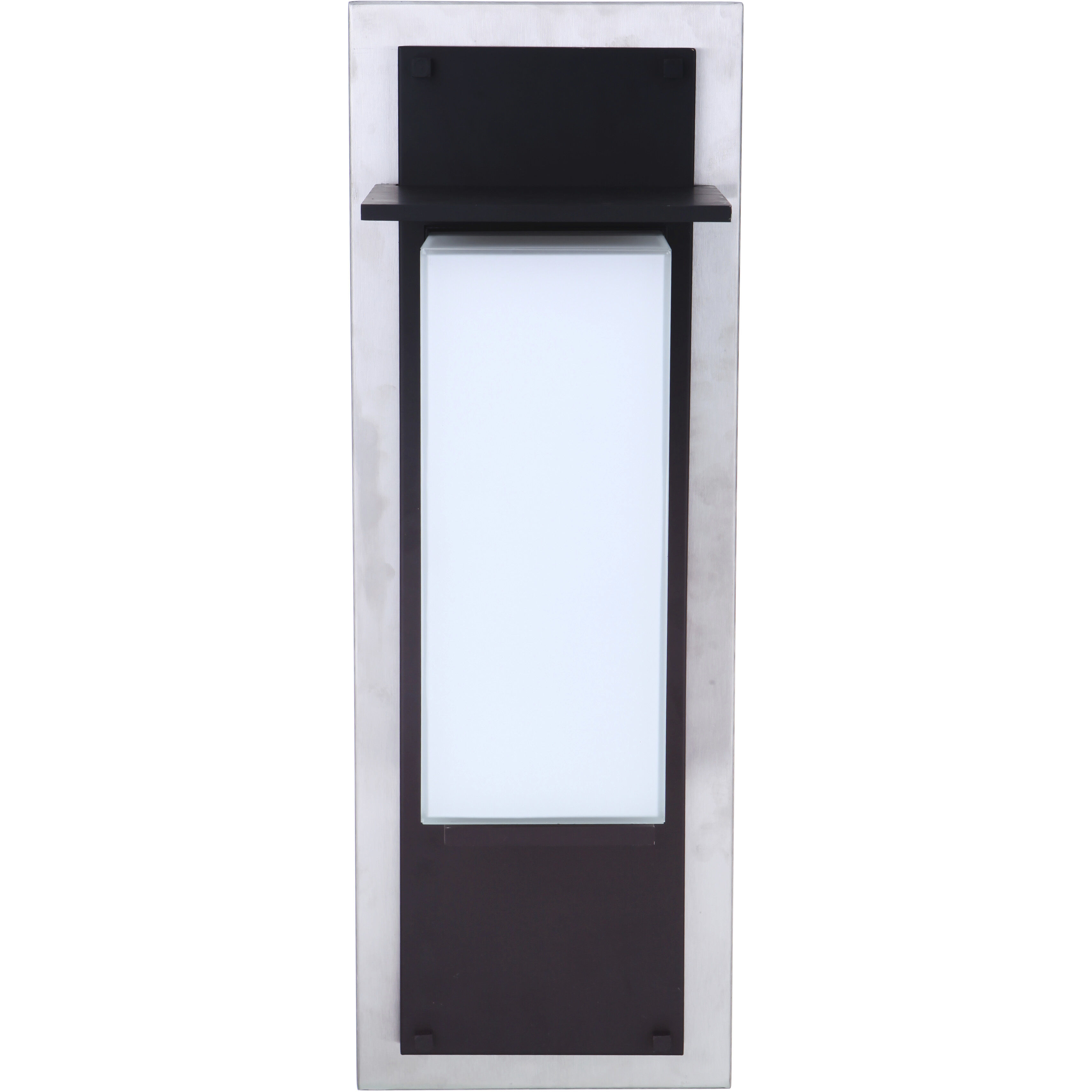 Heights 1 Light 20 inch Stainless Steel/Midnight Outdoor Wall Mount