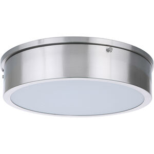 Fenn LED 13 inch Brushed Polished Nickel Flushmount Ceiling Light