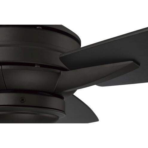 Moto 52 inch Flat Black with Flat Black/Greywood Blades Ceiling Fan