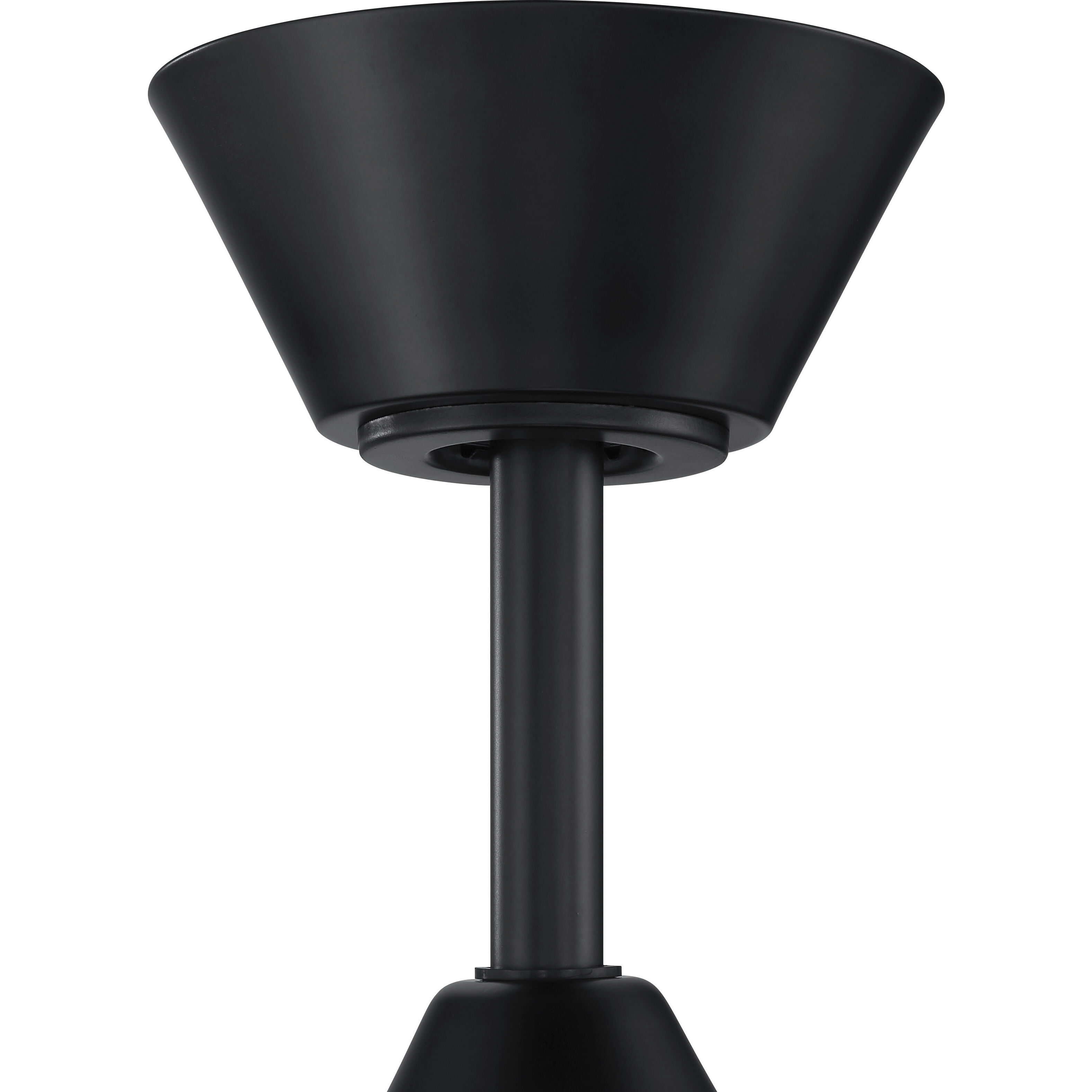 Captivate 52 inch Flat Black with Flat Black/Flat Black Blades Ceiling Fan