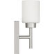 Cadence 1 Light 4.75 inch Satin Nickel Wall Sconce Wall Light