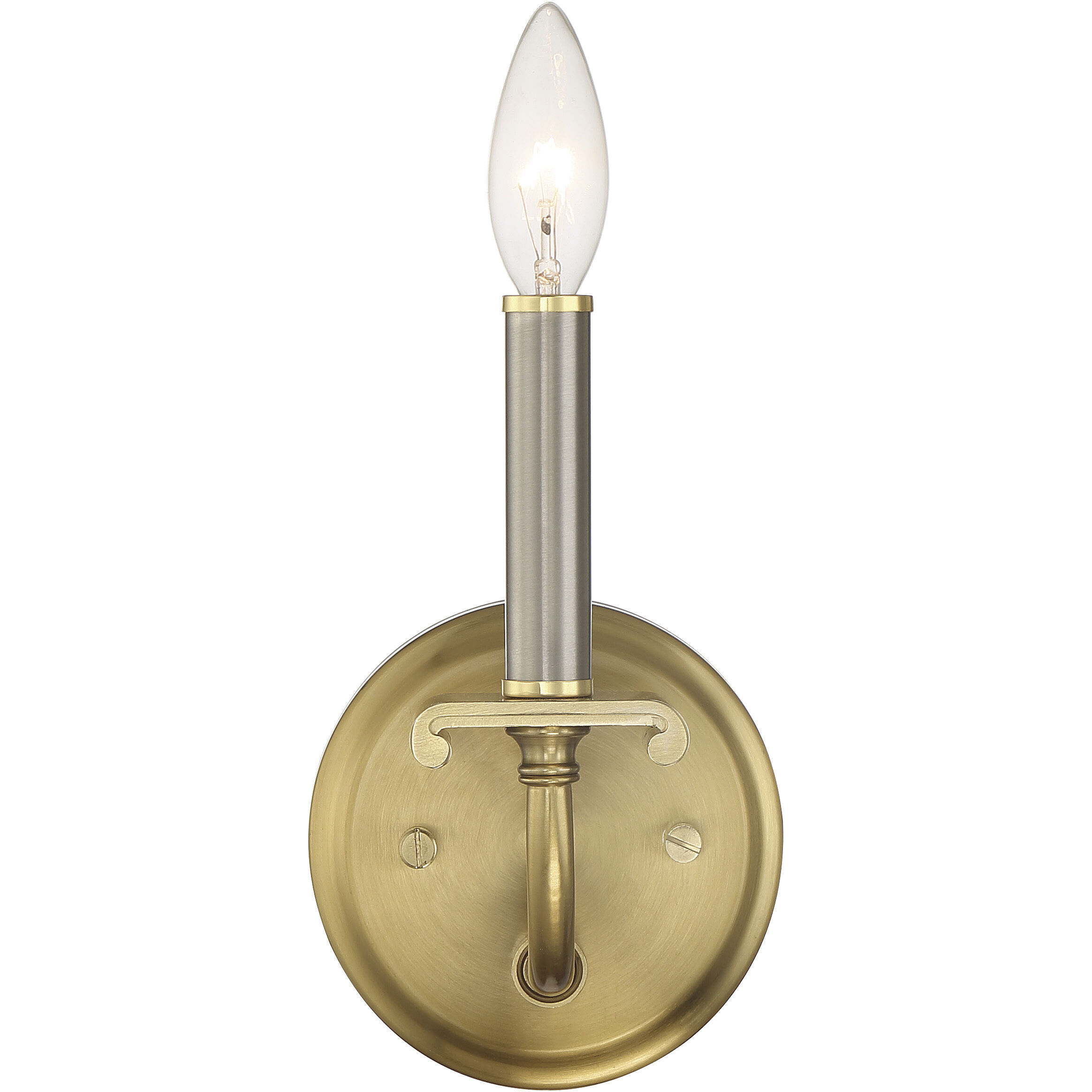 Satin brass wall sconce cheap