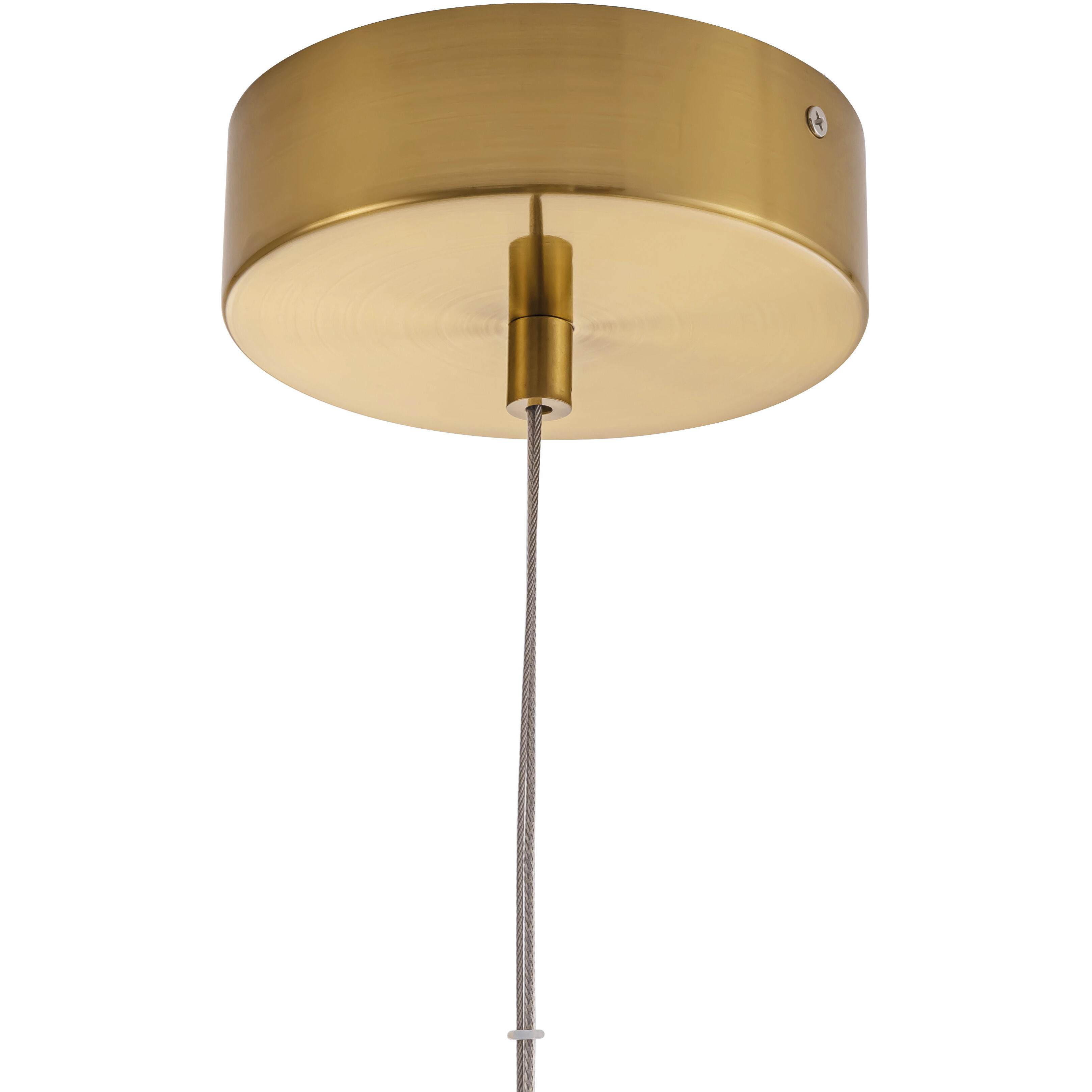 Craftmade 59490-SB-LED Jackie LED 6.3 inch Satin Brass
