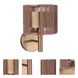 Kensey 1 Light 7.13 inch Satin Brass Wall Sconce Wall Light