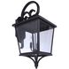 Tillman 3 Light 30.5 inch Dark Bronze Gilded Outdoor Wall Lantern