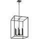 Signature 6 Light 18 inch Flat Black Foyer Light Ceiling Light