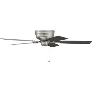 Pro Plus Hugger 52 inch Brushed Satin Nickel with Brushed Nickel Blades Contractor Fan