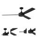Inspo 62 inch Flat Black Ceiling Fan (Blades Included)