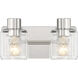 Rori 2 Light 12.38 inch Polished Nickel Vanity Light Wall Light