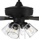 Super Pro 104 60 inch Flat Black with Flat Black/Greywood Blades Contractor Ceiling Fan
