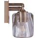 Andie 3 Light 24 inch Satin Brass Vanity Light Wall Light