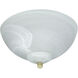 Universal LED Alabaster Fan Bowl Light Kit