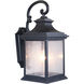 Gentry 1 Light 20 inch Midnight Outdoor Wall Mount, Medium