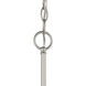 Cadence 6 Light 31.75 inch Satin Nickel Chandelier Ceiling Light