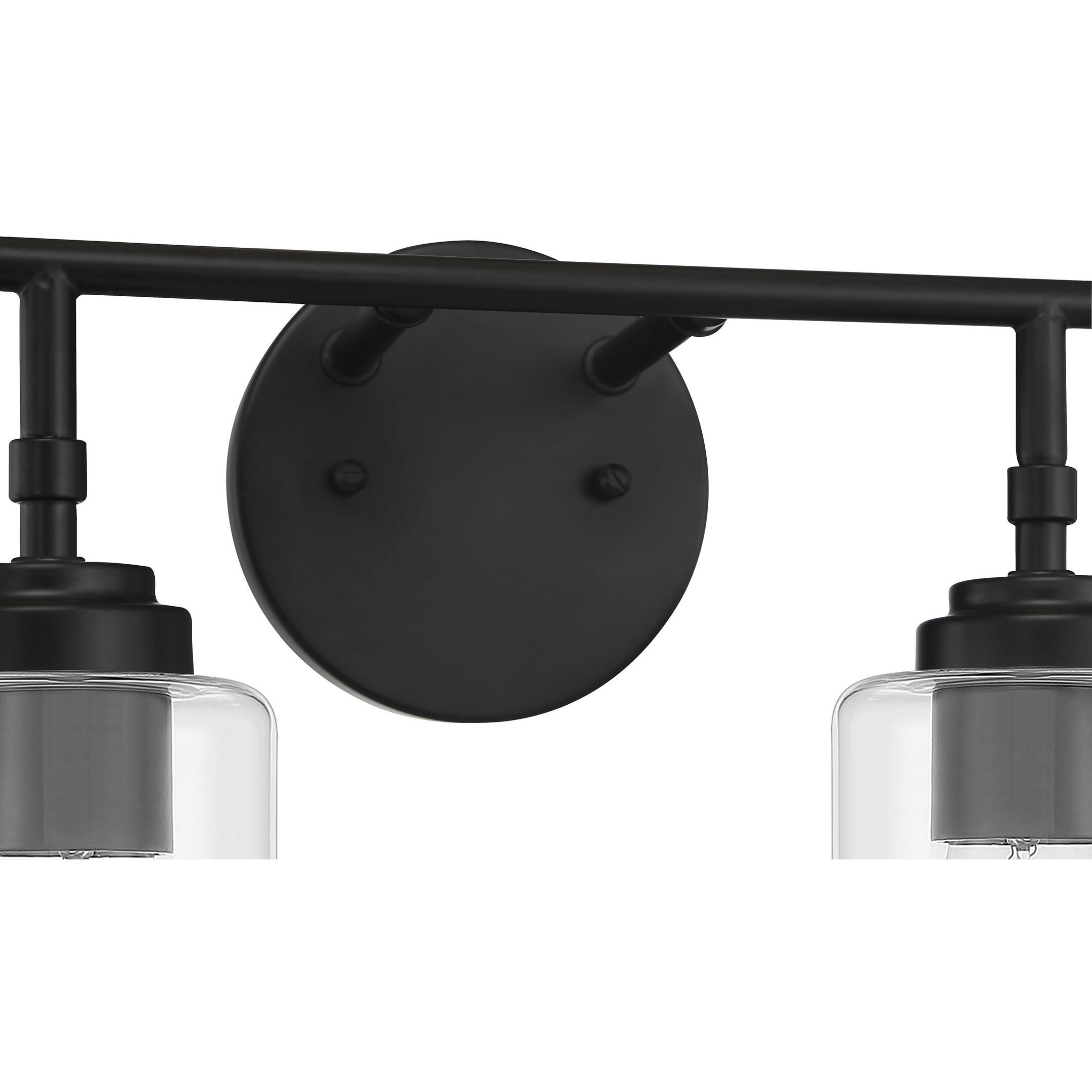Stowe 4 Light 31 inch Flat Black Vanity Light Wall Light