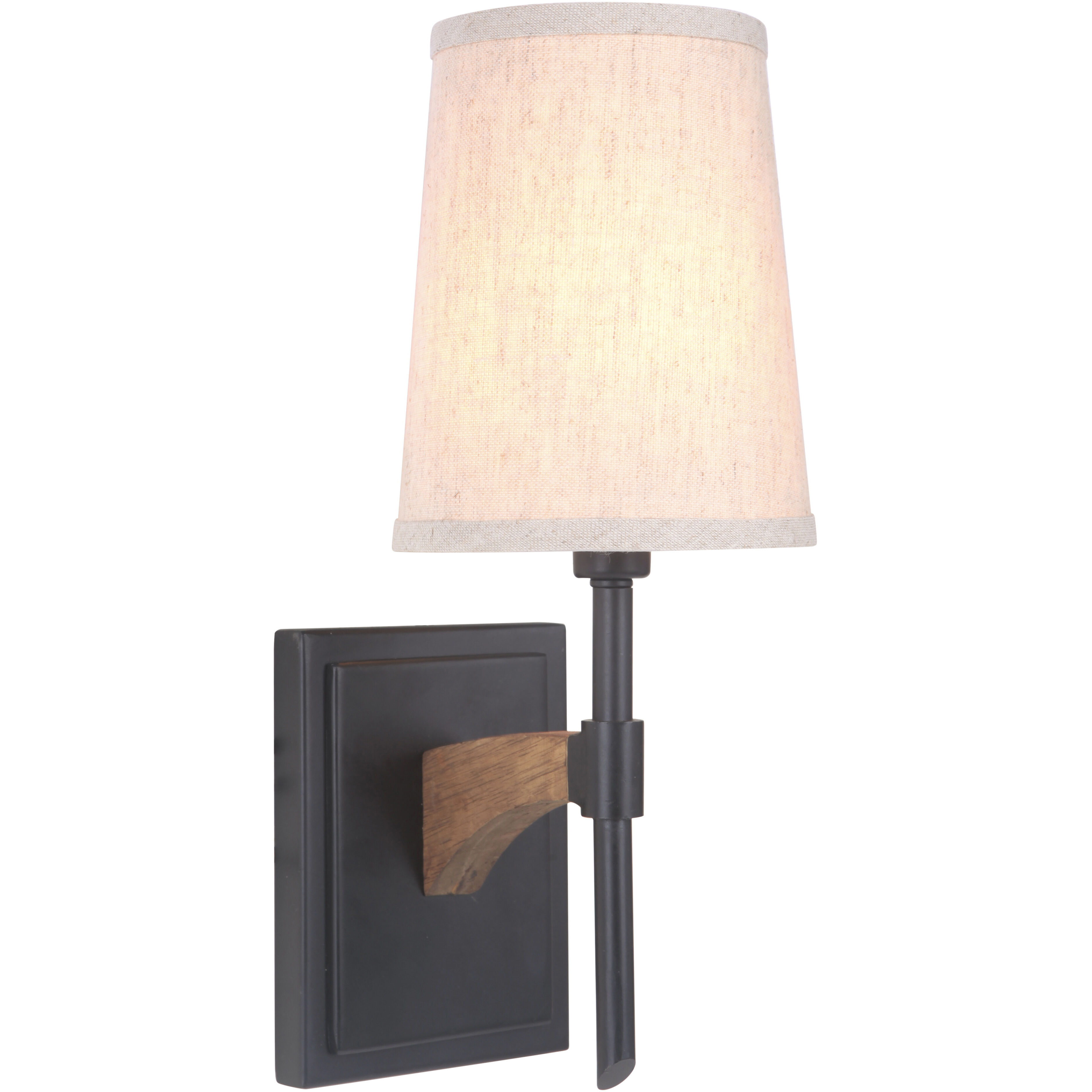 Tahoe 1 Light 4.33 inch Espresso/Whiskey Barrel Wall Sconce Wall Light, Jeremiah