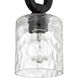 Collins 1 Light 5.13 inch Flat Black Mini Pendant Ceiling Light