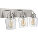 Neighborhood Trystan 3 Light 22 inch Brushed Polished Nickel Vanity Light Wall Light