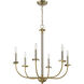 Stanza 6 Light 26.00 inch Chandelier