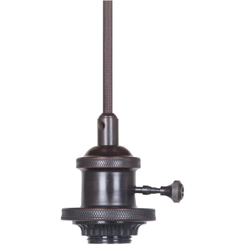 Design-a-fixture Aged Bronze Mini Pendant Hardware in Aged Bronze Brushed, Shades Not Included