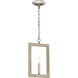 Portrait 1 Light 8 inch Gold Twilight Mini Pendant Ceiling Light