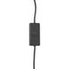 Cameron 62.8 inch 24 watt Flat Black/Walnut Floor Lamp Portable Light