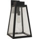 Sorano 1 Light 10.63 inch Textured Black Outdoor Lantern