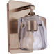 Andie 1 Light 5 inch Satin Brass Wall Sconce Wall Light
