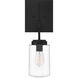 Crosspoint 1 Light 19 inch Espresso Outdoor Wall Sconce