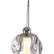 Jackie LED 6.3 inch Polished Nickel Pendant Ceiling Light