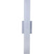 Rens LED 24 inch Brushed Aluminum Outdoor Outdoor Wall Mount