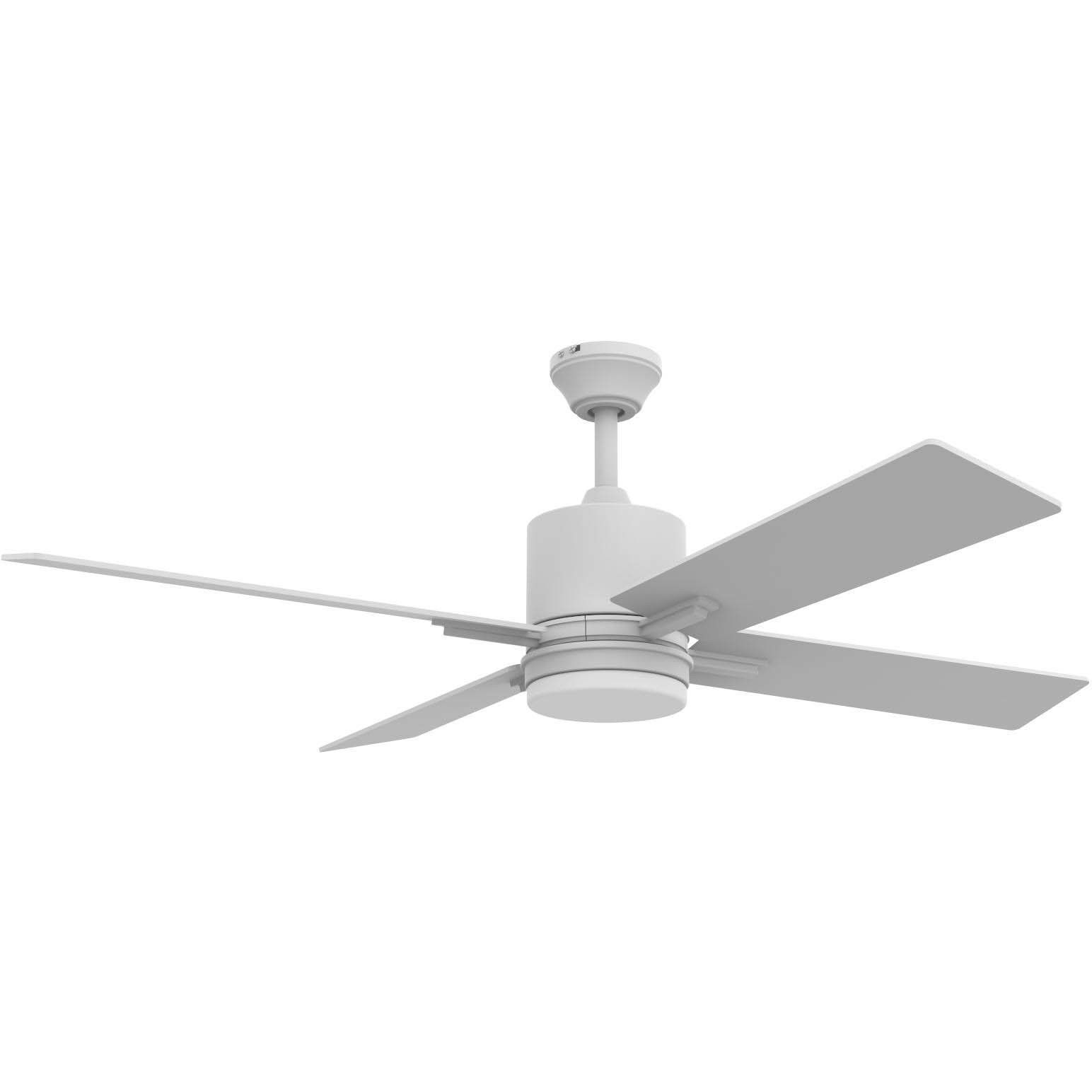 Teana 52 inch White Fan