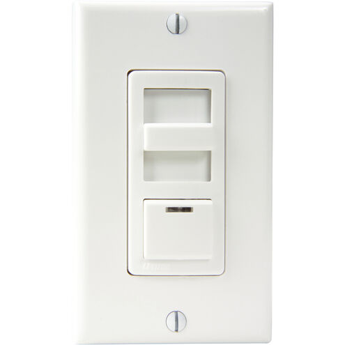 Signature White Fan Slide Control