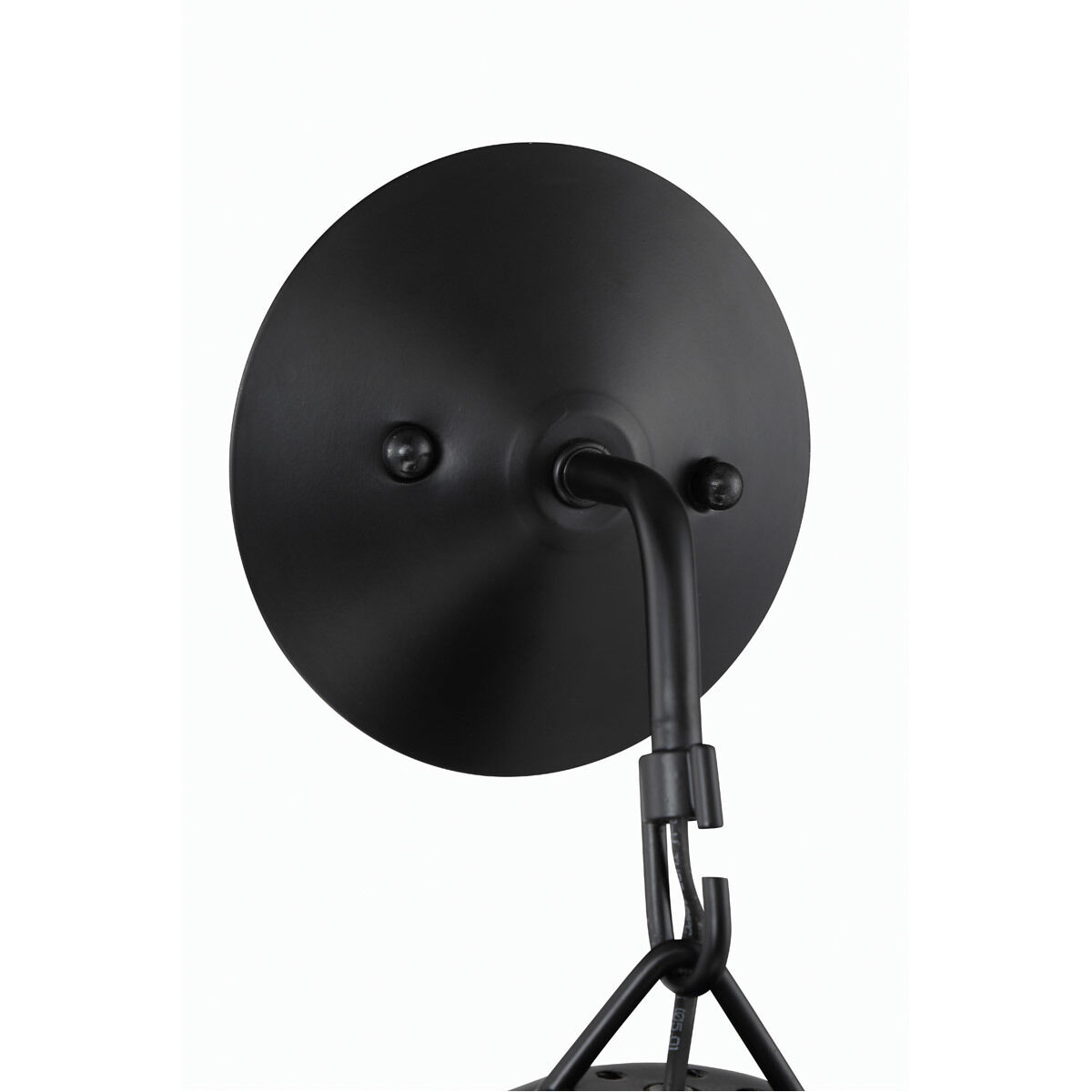 Orion 1 Light 6 inch Flat Black Wall Sconce Wall Light