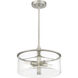 Hailie 4 Light 14.13 inch Satin Nickel Pendant Ceiling Light