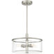 Hailie 4 Light 14.13 inch Satin Nickel Pendant Ceiling Light