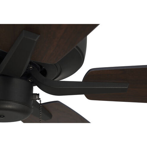 Pro Plus 52 inch Espresso with Espresso/Walnut Blades Contractor Ceiling Fan