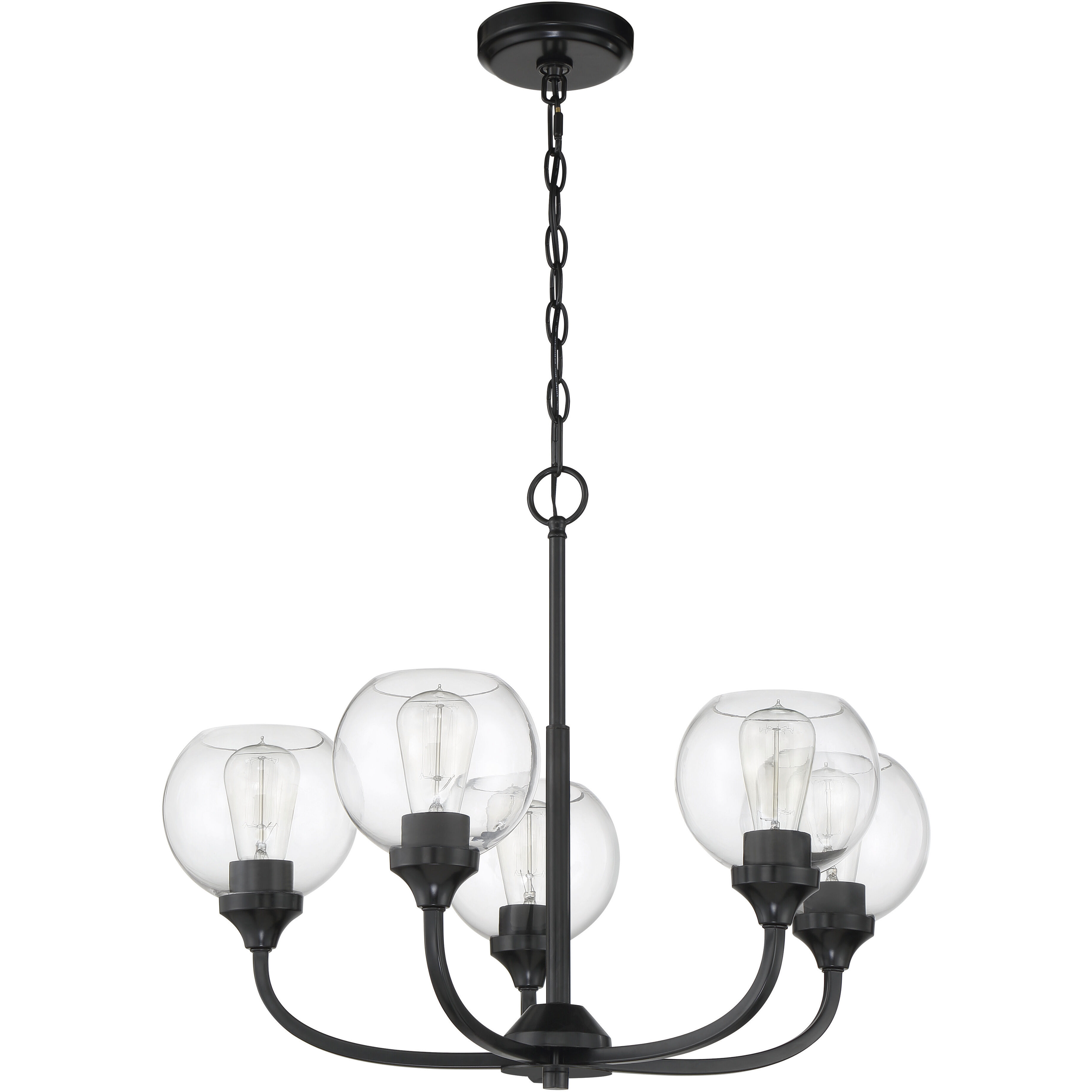 Glenda 5 Light 23.75 inch Chandelier