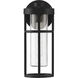Encompass 1 Light 14 inch Midnight Outdoor Wall Mount, Small