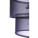 Mesh 9 Light 36 inch Flat Black Pendant Ceiling Light