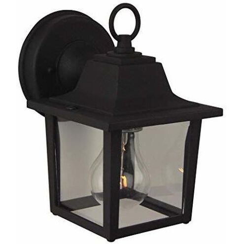 Coach Lights 1 Light 8 inch Textured Black Outdoor Wall Mount in Textured Matte Black, Small