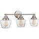 Neighborhood Essex 3 Light 28 inch Brushed Polished Nickel Vanity Light Wall Light, Neighborhood Collection