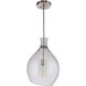 Zuni 1 Light 11.3 inch Brushed Polished Nickel Pendant Ceiling Light