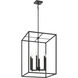 Signature 6 Light 18 inch Flat Black Foyer Light Ceiling Light